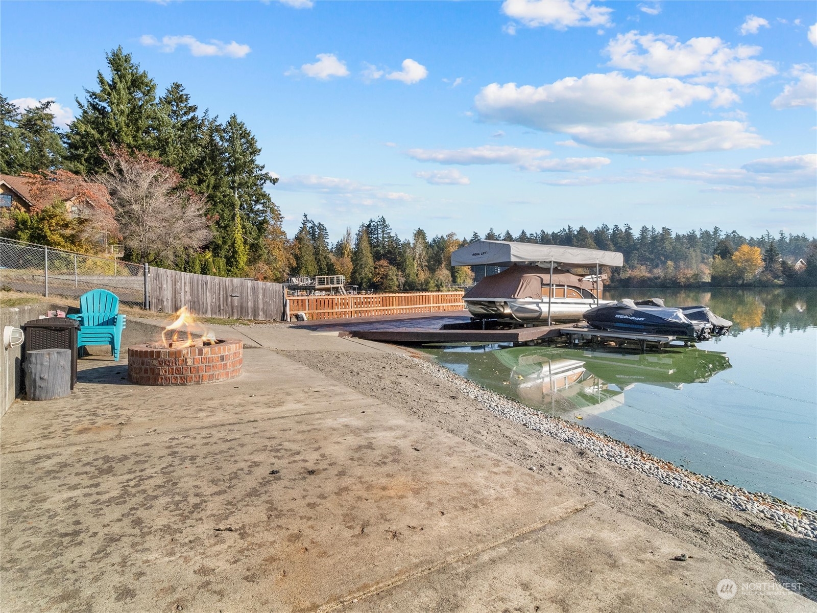 1304 153rd Street South Spanaway, WA 98387 - Photo 31 of 39 a view of a lake with houses