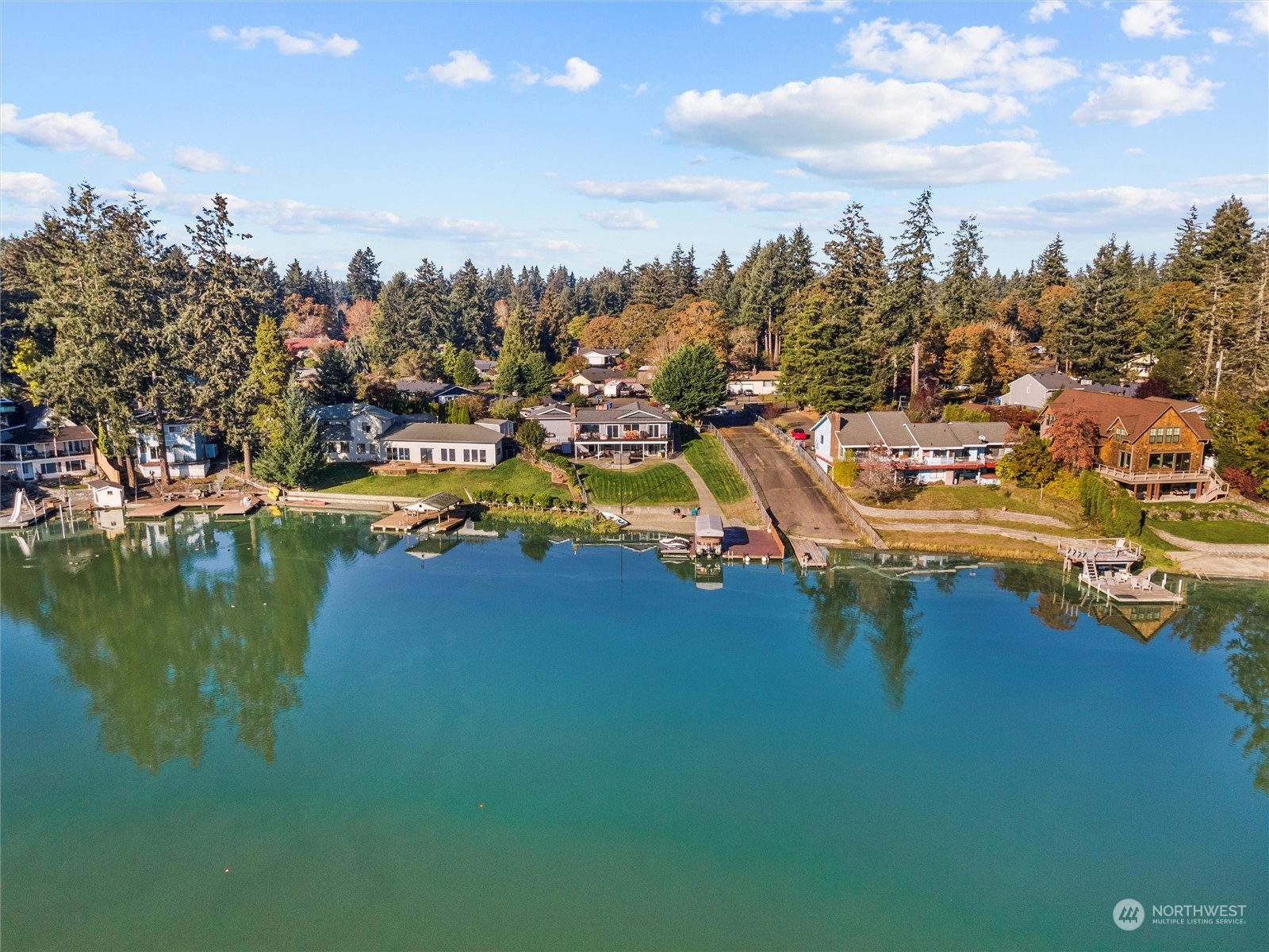 1304 153rd Street South Spanaway, WA 98387 - Photo 38 of 39 a view of a lake with boats