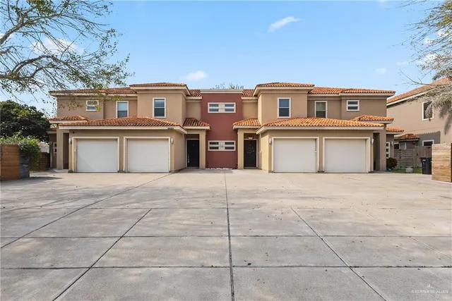 a house view with a space