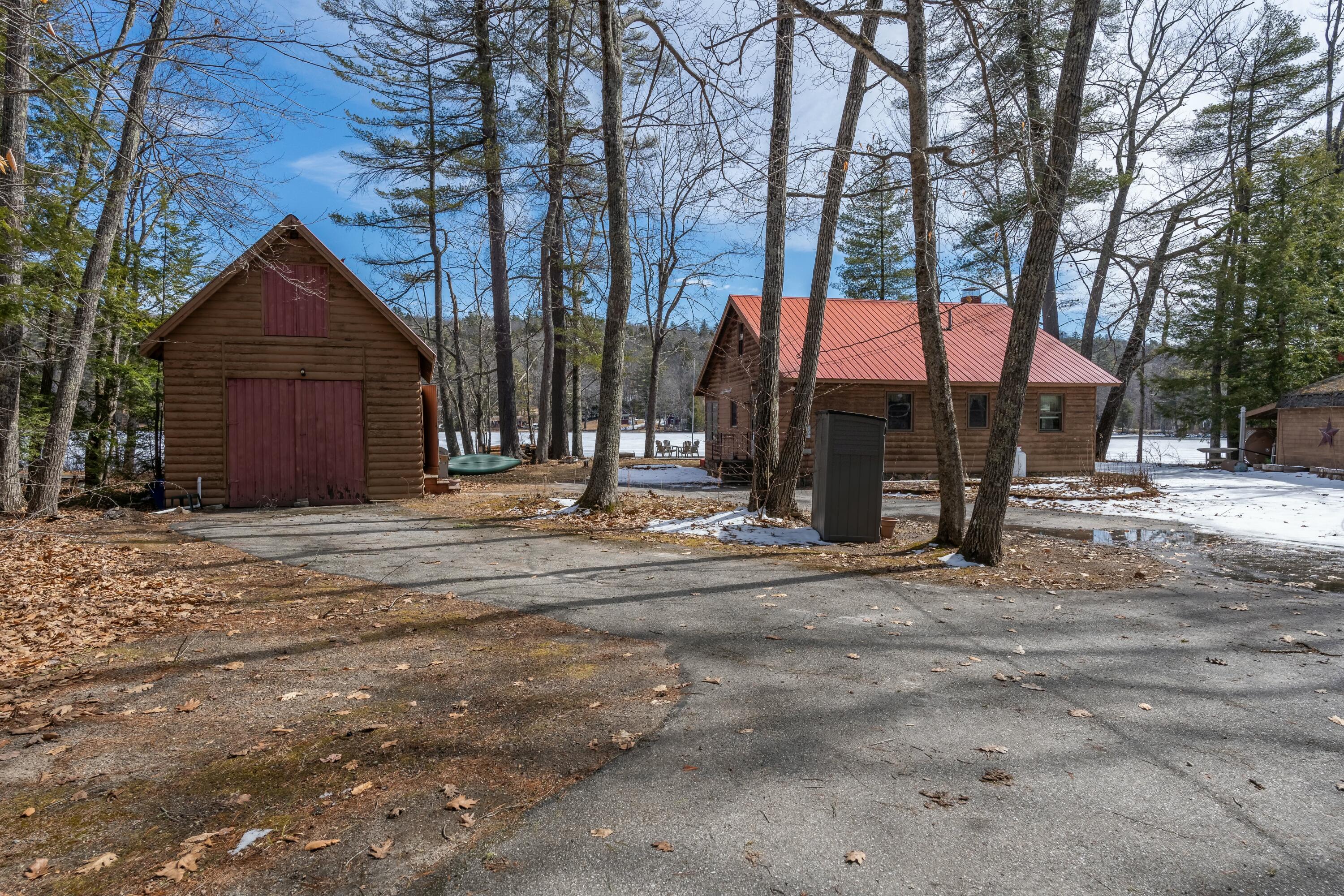 25 Parsons Point Road Casco, ME 04015 - Photo 46 of 58 Paved Driveway