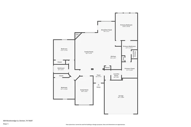 a picture of floor plan