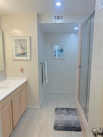 a view of hallway with window