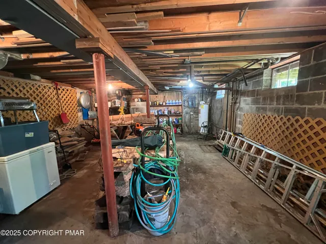 a view of outdoor space with a window