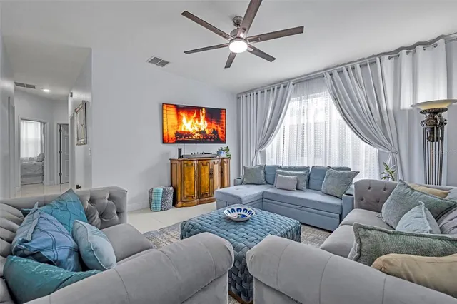 a bedroom with a bed and closet