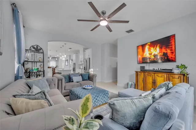 a bed room with a bed and a baby crib