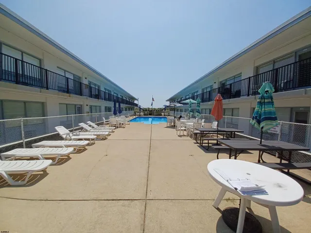 a view of outdoor space with seating area