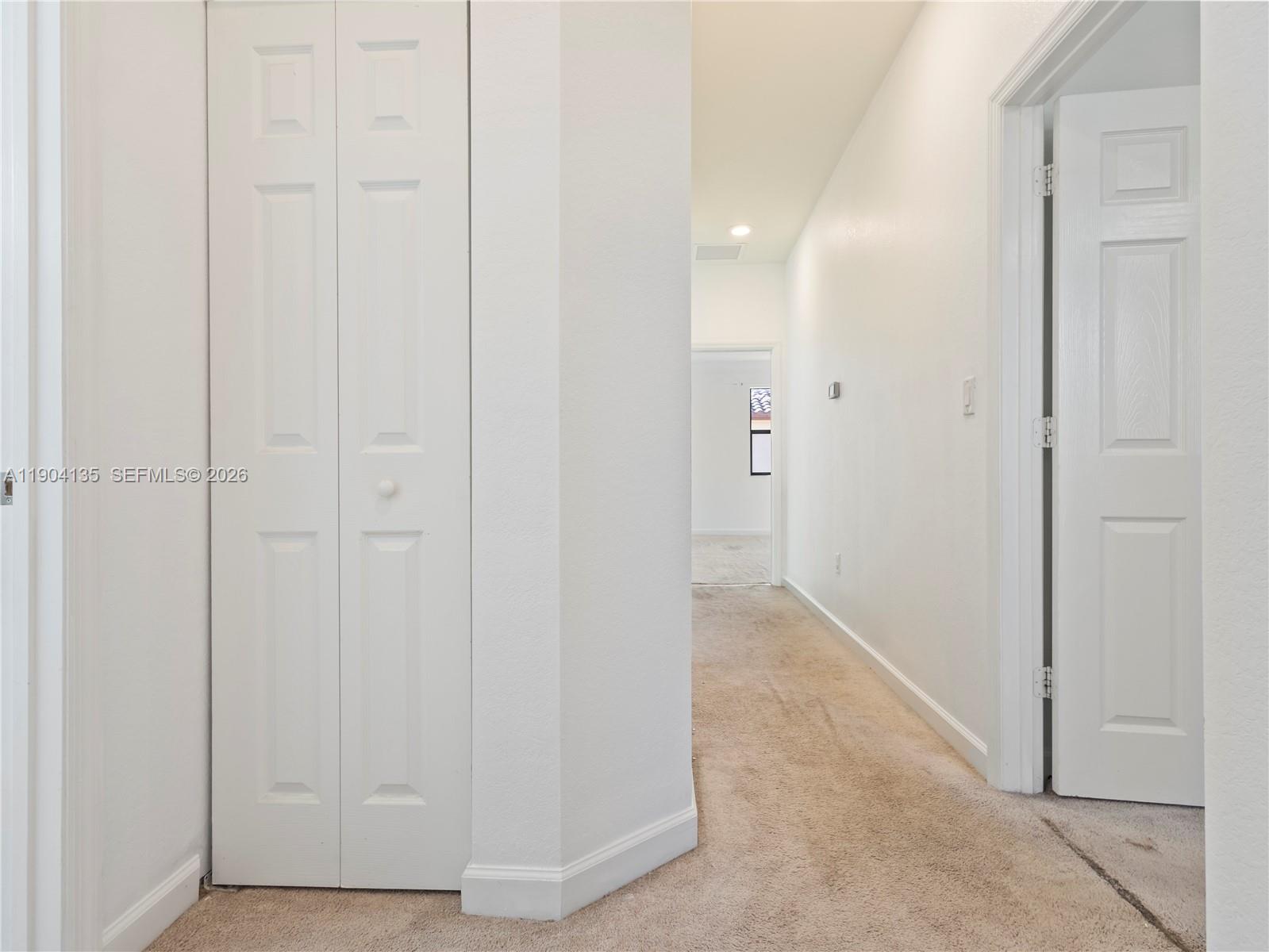 11410 Southwest 252nd Terrace Homestead, FL 33032 - Photo 33 of 38 a view of a hallway with closet area