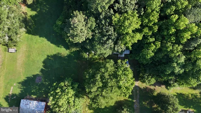 a view of yard with green space