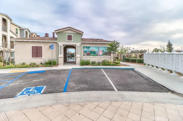 a view of a swimming pool with chairs