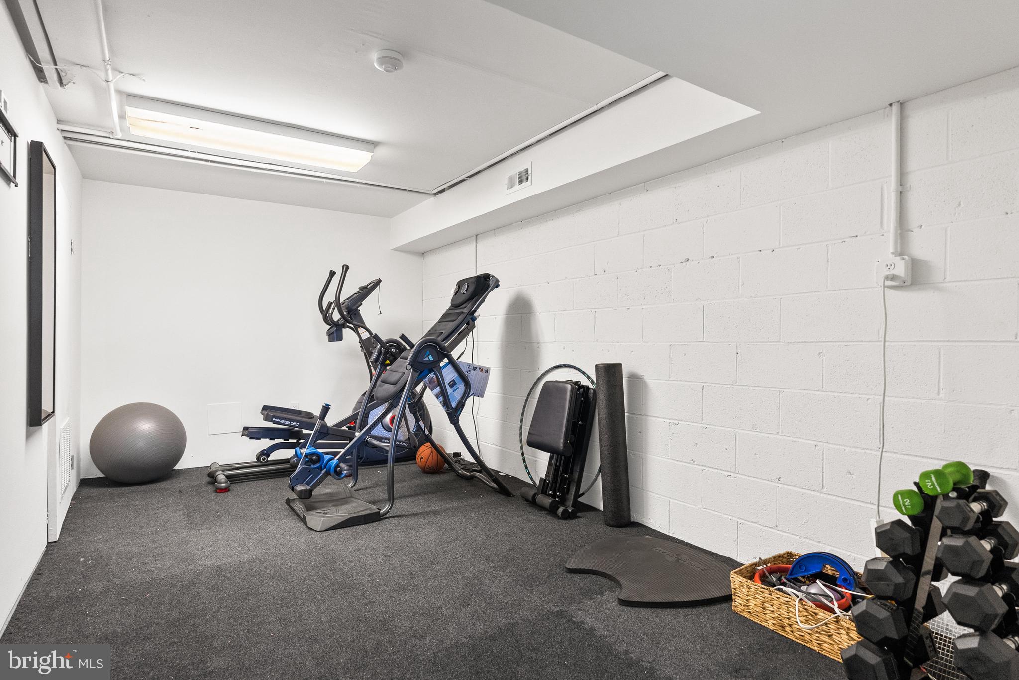 1914 35th Street Northwest Washington, DC 20007 - Photo 31 of 33 Exercise Room