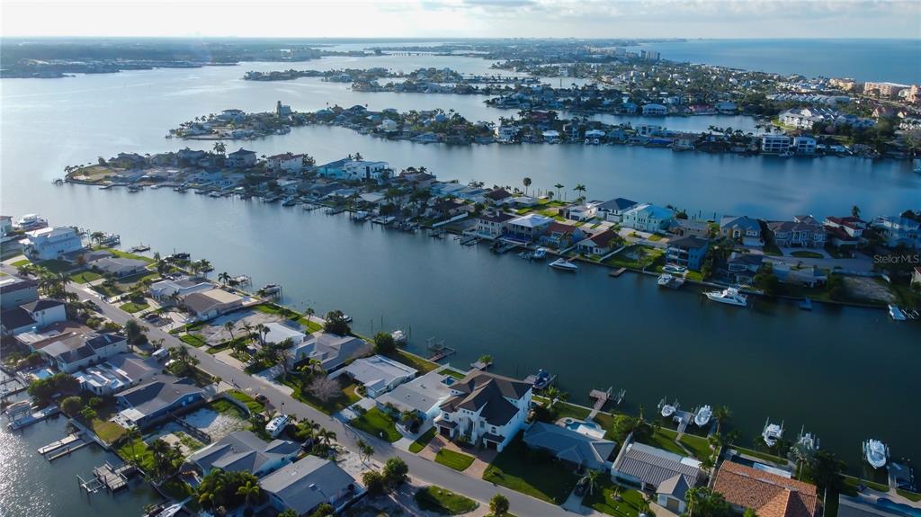 307 173rd Avenue North Redington Beach, FL 33708 - Photo 13 of 27 an aerial view of a houses with ocean view