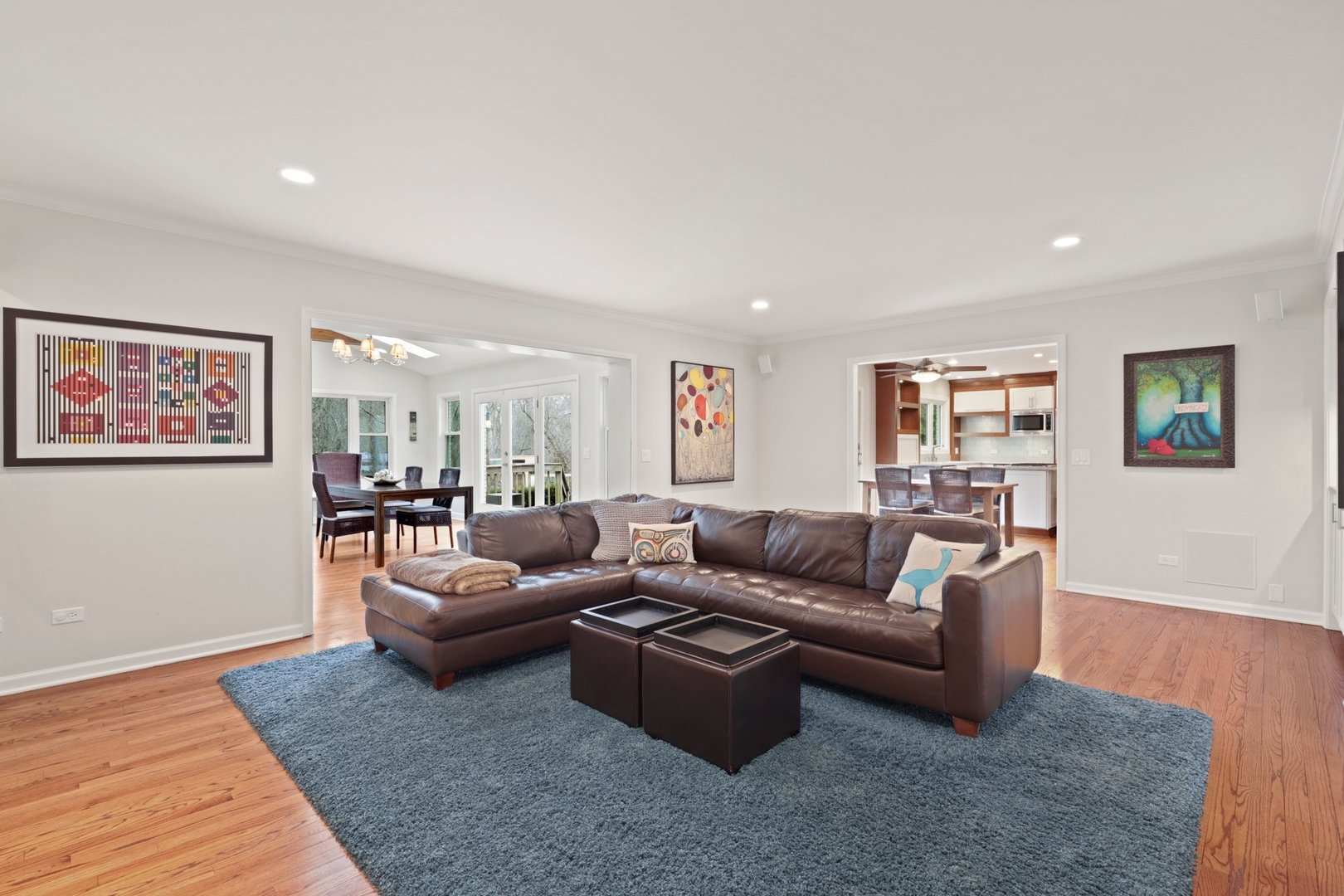235 Covington Drive Barrington, IL 60010 - Photo 12 of 33 a living room with furniture and a wooden floor
