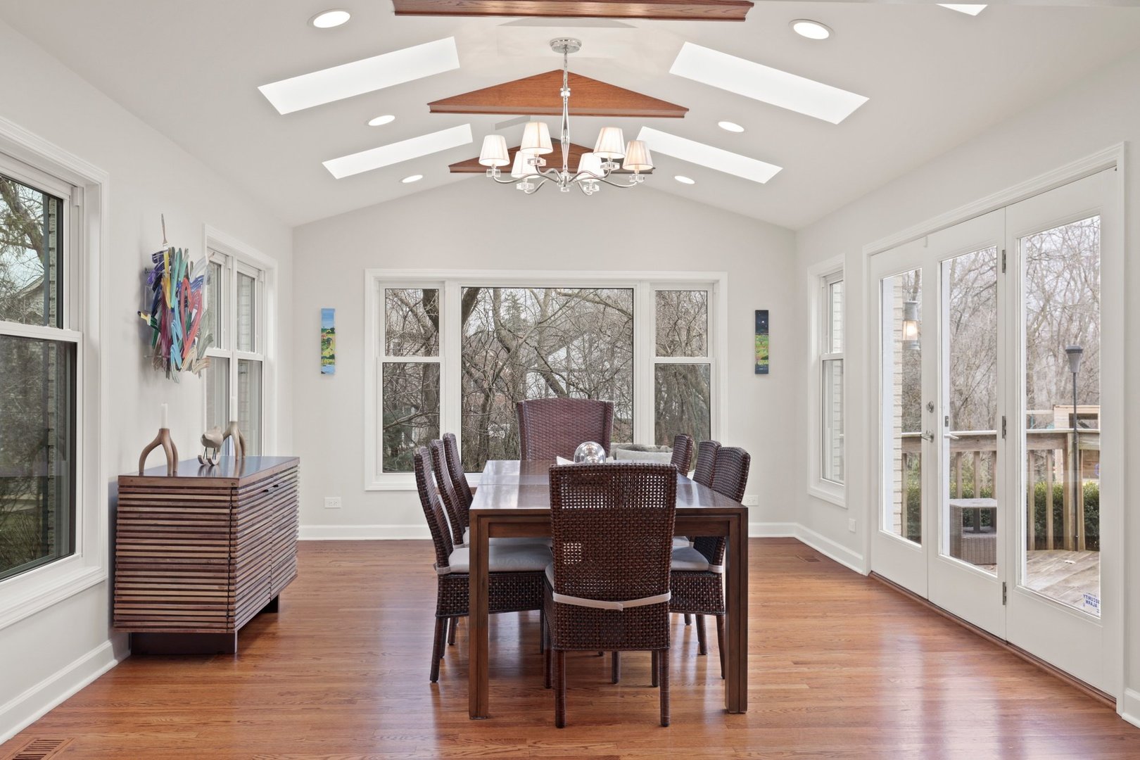 235 Covington Drive Barrington, IL 60010 - Photo 13 of 33 a view of a dining room with furniture window and wooden floor