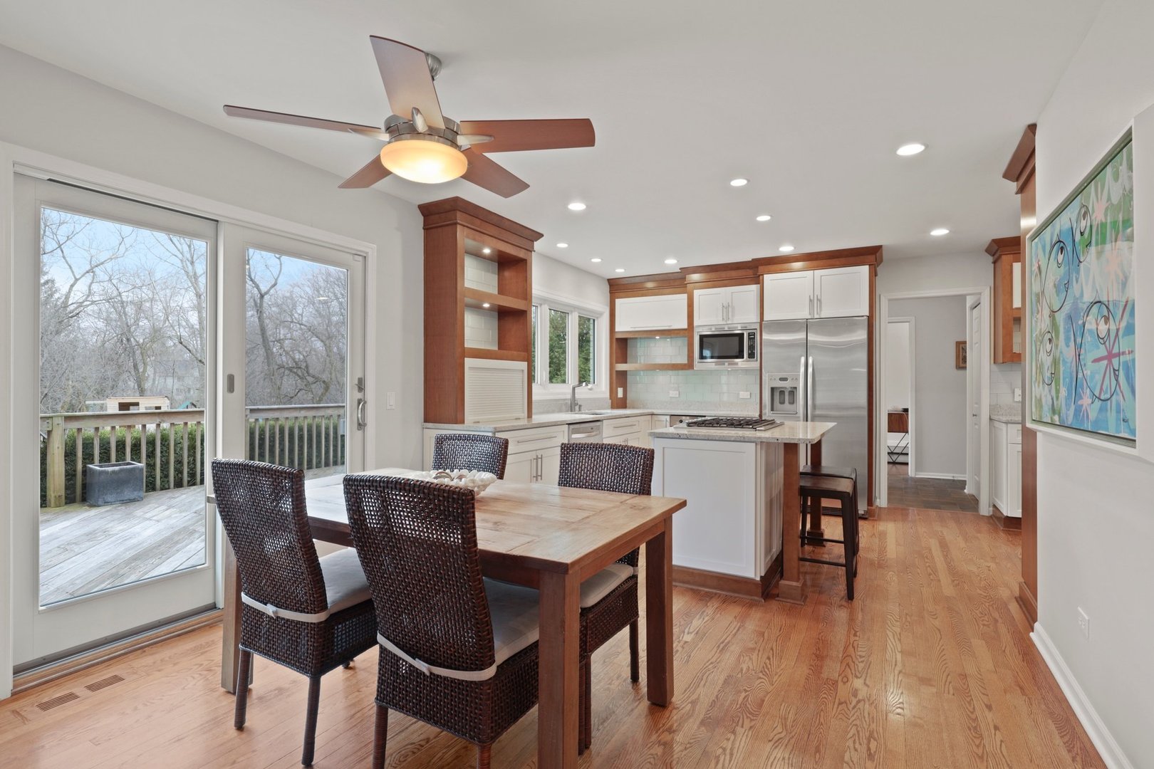 235 Covington Drive Barrington, IL 60010 - Photo 7 of 33 a view of a dining room with furniture window and wooden floor