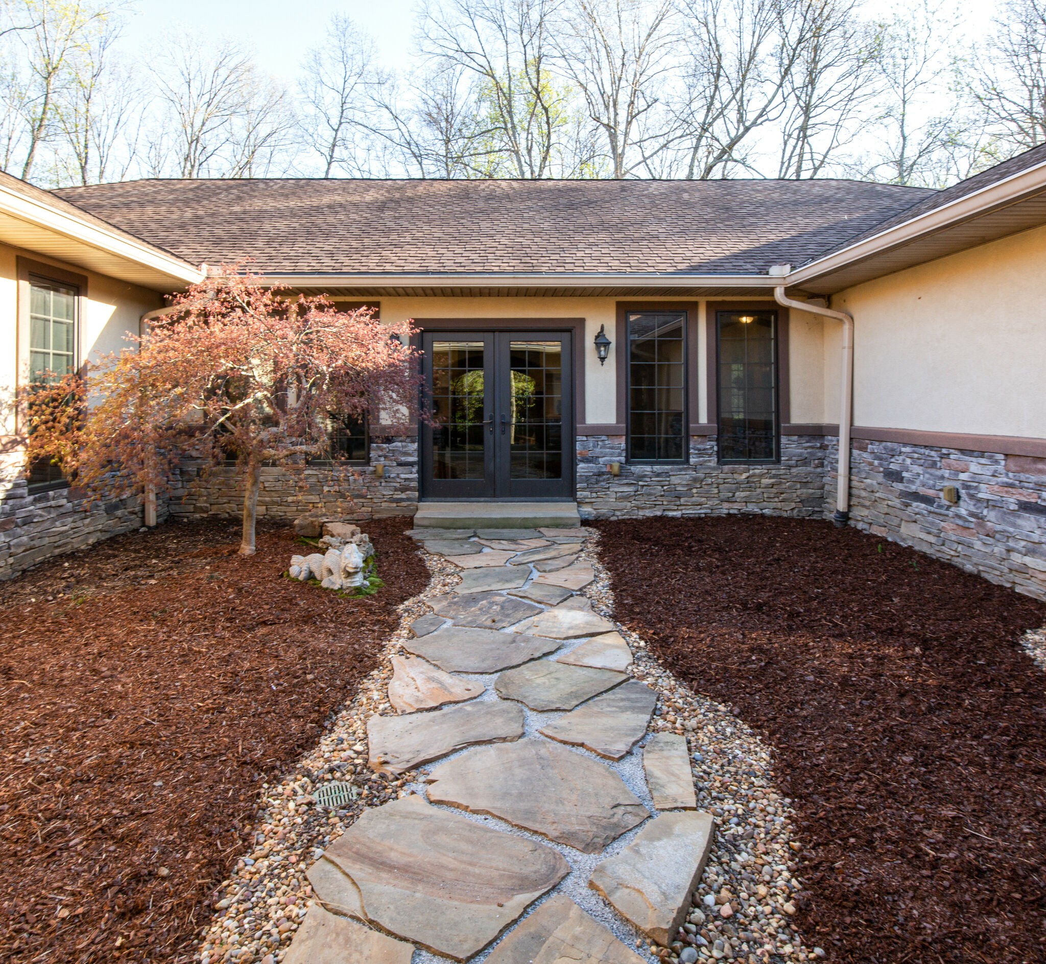 143 Sycamore Road Dickson, TN 37055 - Photo 29 of 36 a front view of a house with garden