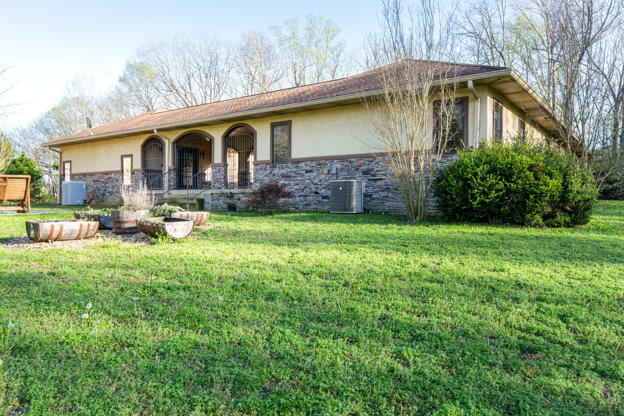 143 Sycamore Road Dickson, TN 37055 - Photo 31 of 36 a front view of house with yard and trees