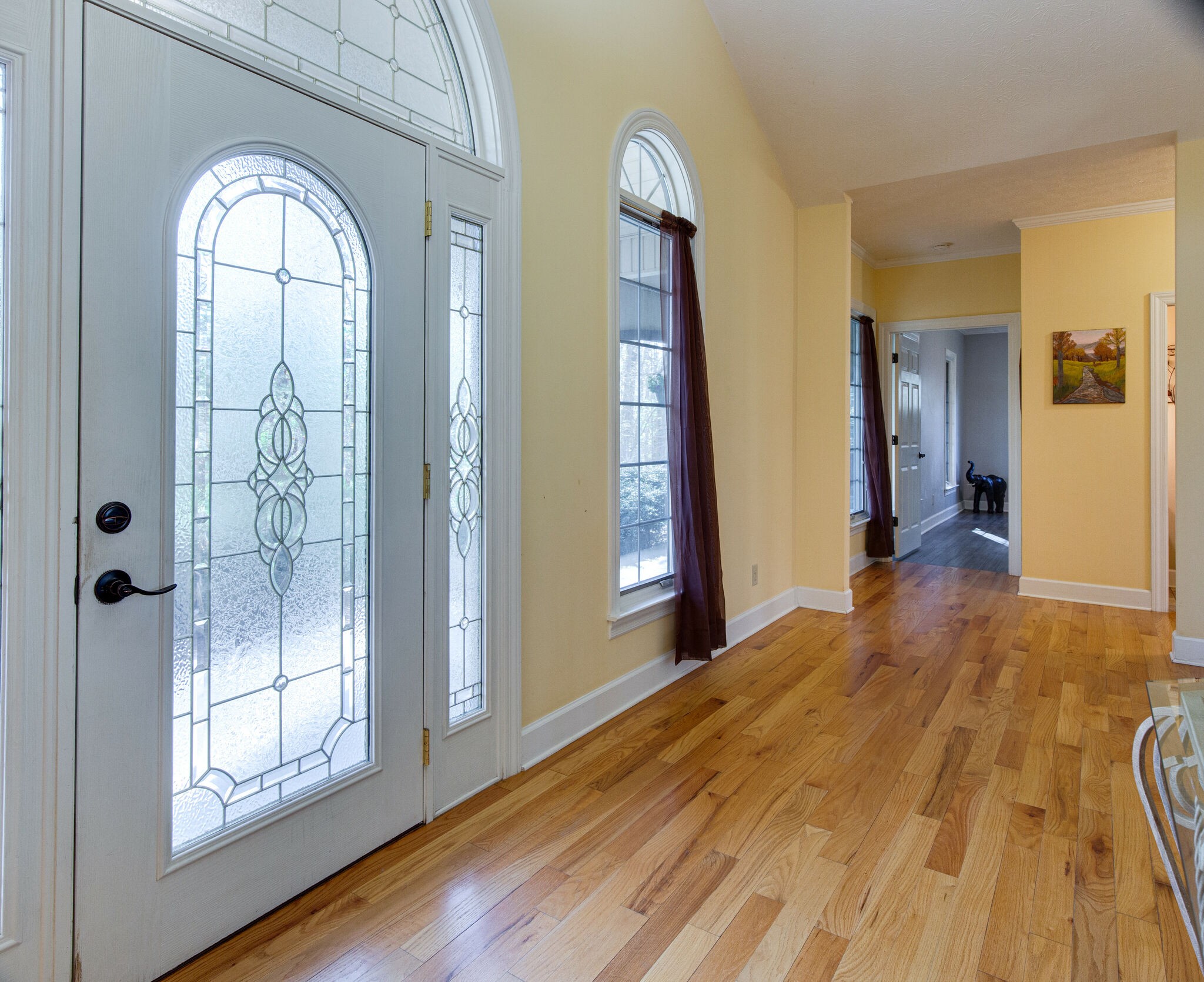 143 Sycamore Road Dickson, TN 37055 - Photo 10 of 36 a view of empty room with wooden floor and fan