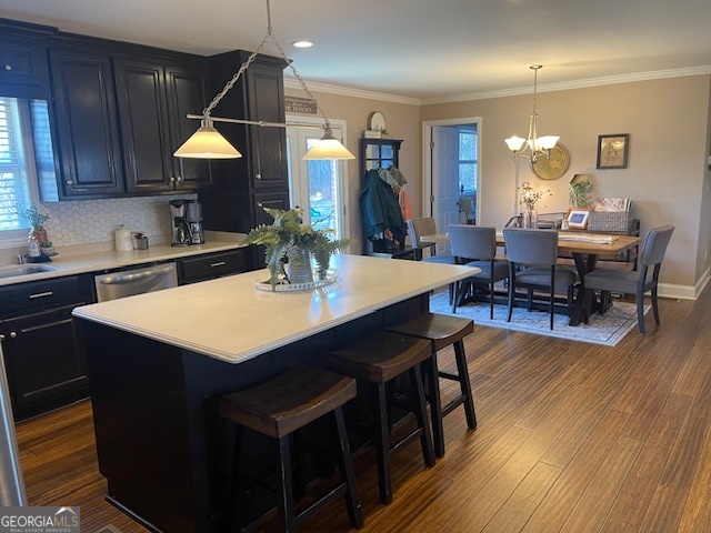 425 Trice Cemetery Road Thomaston, GA 30286 - Photo 8 of 30 a view of a dining room with furniture and wooden floor