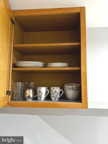 a view of water heater door