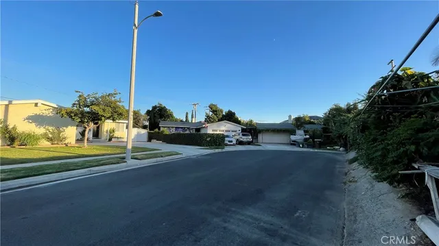 a car parked on the side of the road