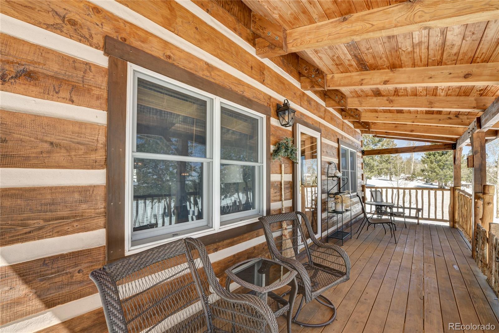928 Kaufman Road Hartsel, CO 80449 - Photo 8 of 40 a balcony with furniture