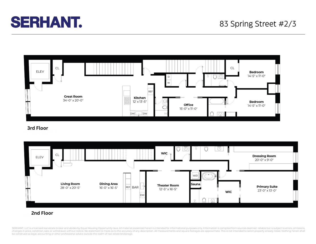 83 Spring Street, Unit 2/3 Manhattan, NY 10012 - Photo 17 of 17 a black and white photo of a black and white photo