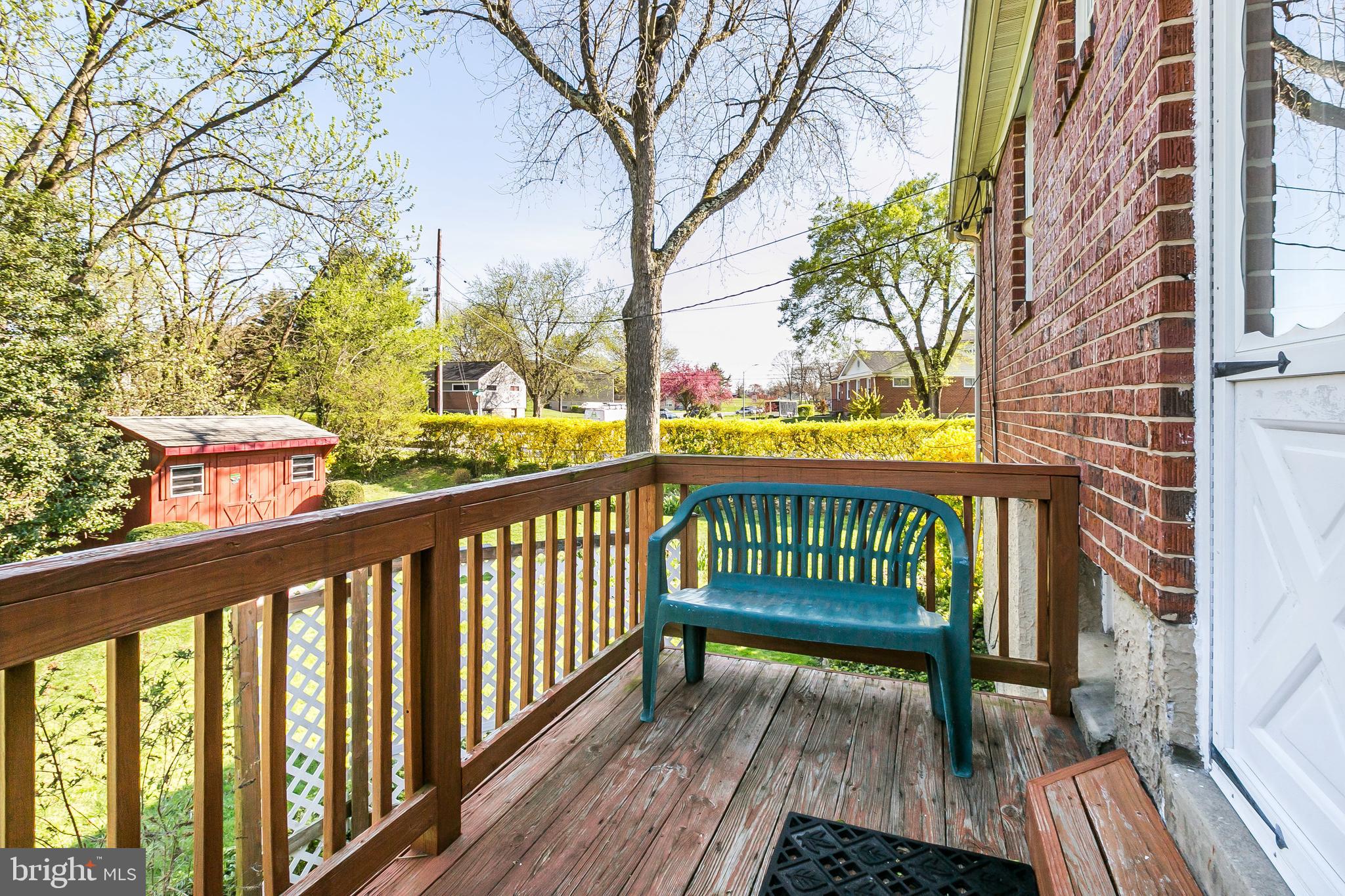 9101 Covered Bridge Road Baltimore, MD 21234 - Photo 42 of 53 little deck off the kitchen