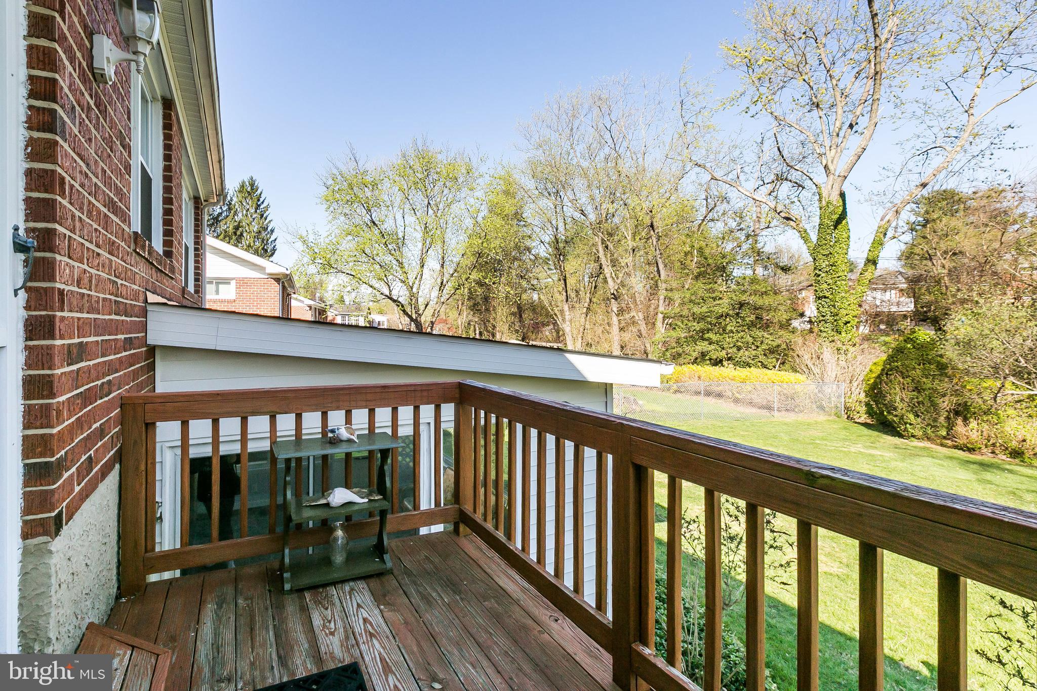 9101 Covered Bridge Road Baltimore, MD 21234 - Photo 44 of 53 small deck off kitchen