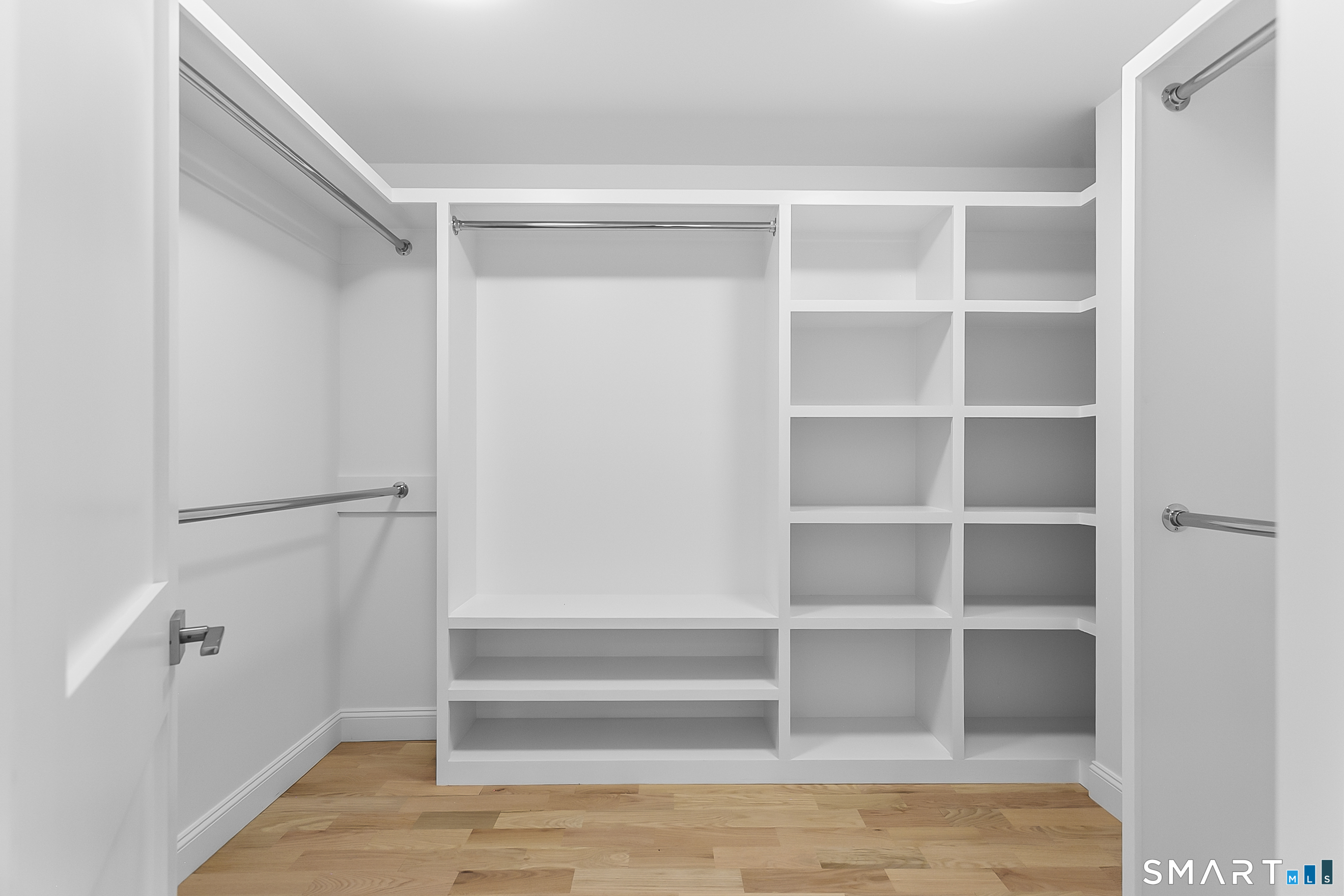 85 Oronoque Hills Road Stratford, CT 06614 - Photo 28 of 37 a view of walk in closet with empty racks