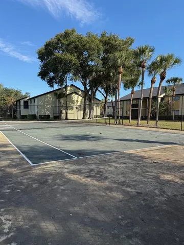 a view of a basketball court