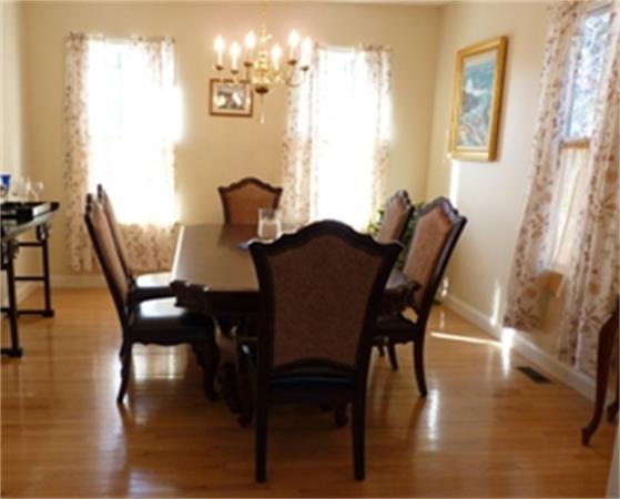 13 Parsons Hill Road Wenham, MA 01984 - Photo 4 of 5 a view of a dining room with furniture and wooden floor