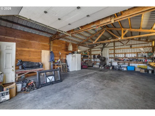 a view of a storage in a room