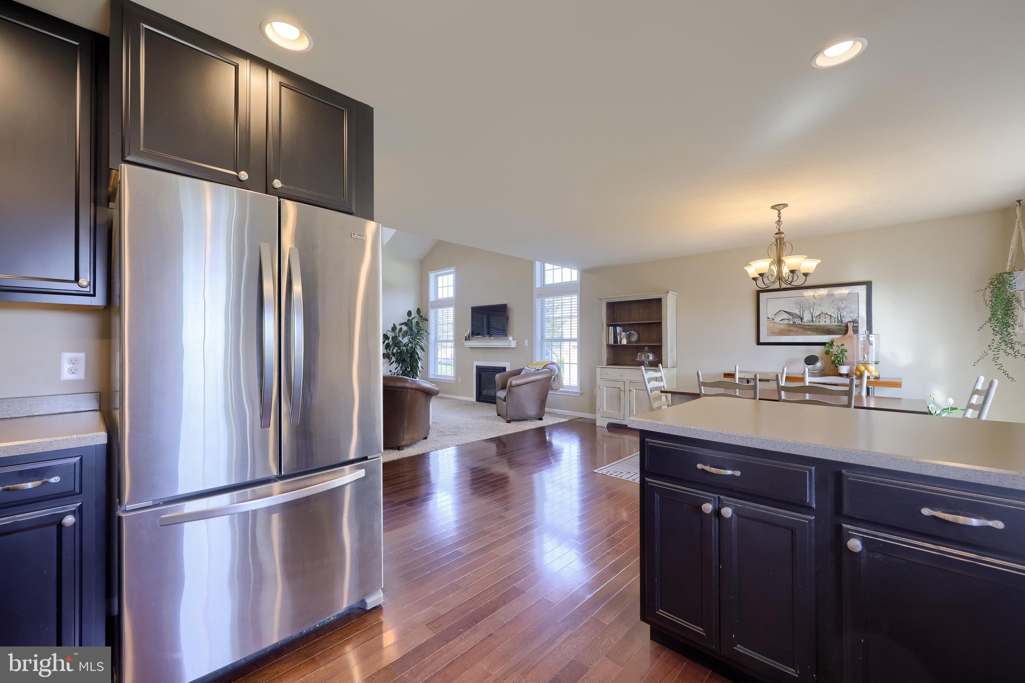 631 Owl Hill Road Lititz, PA 17543 - Photo 17 of 56 a kitchen with granite countertop a refrigerator and a sink