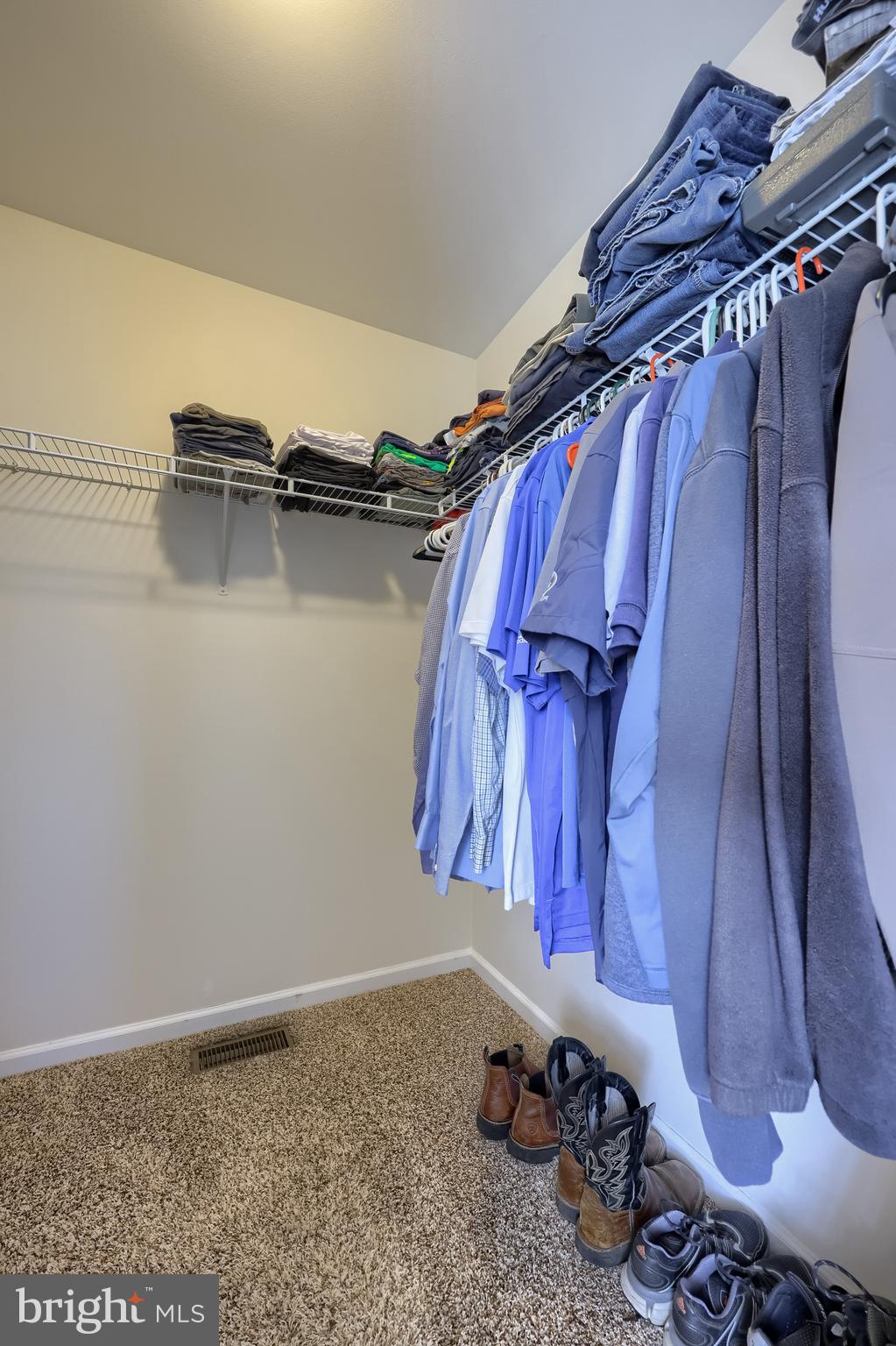 631 Owl Hill Road Lititz, PA 17543 - Photo 25 of 56 a view of walk in closet with clothes and shoes
