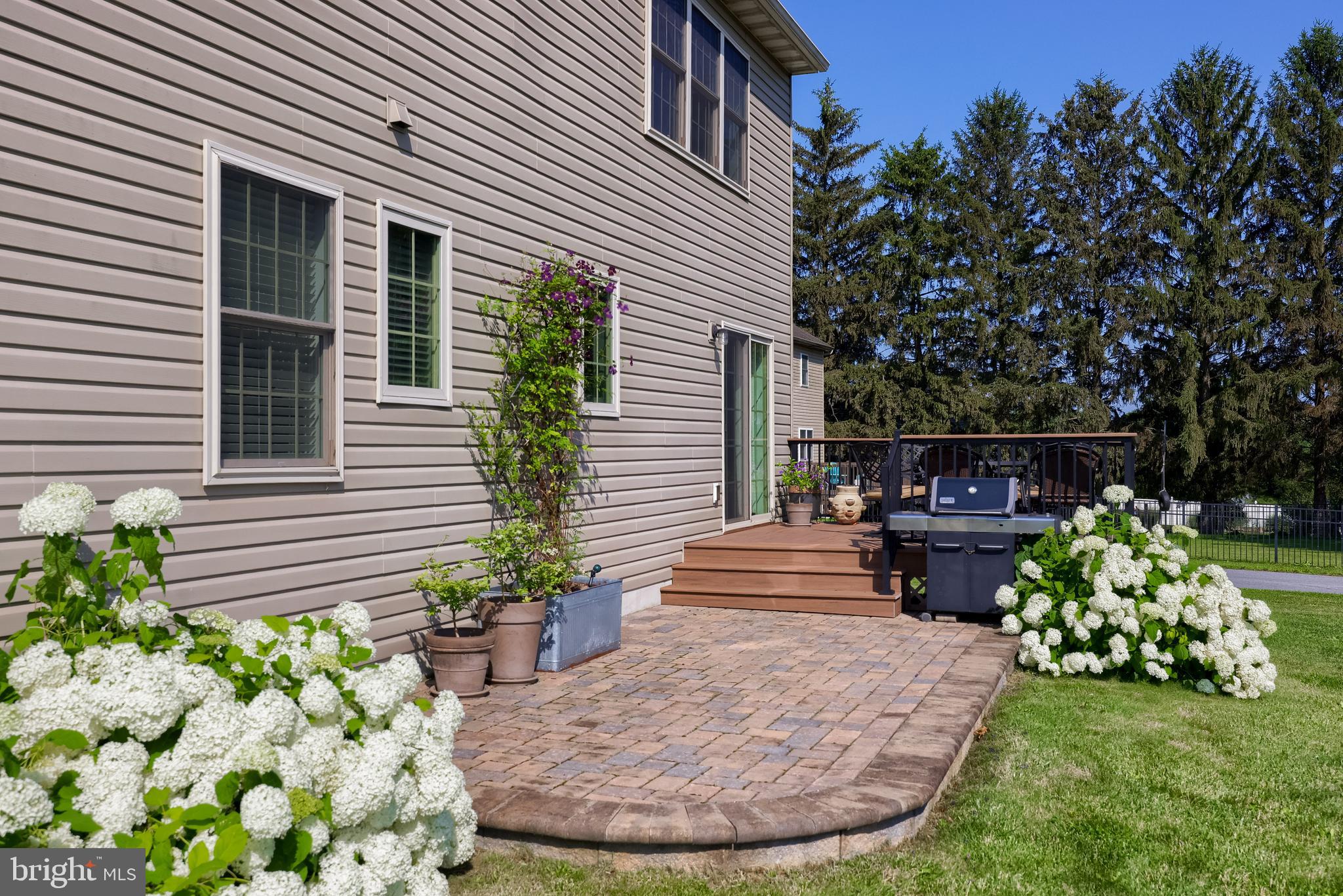 631 Owl Hill Road Lititz, PA 17543 - Photo 48 of 56 a view of a house with sitting area and garden