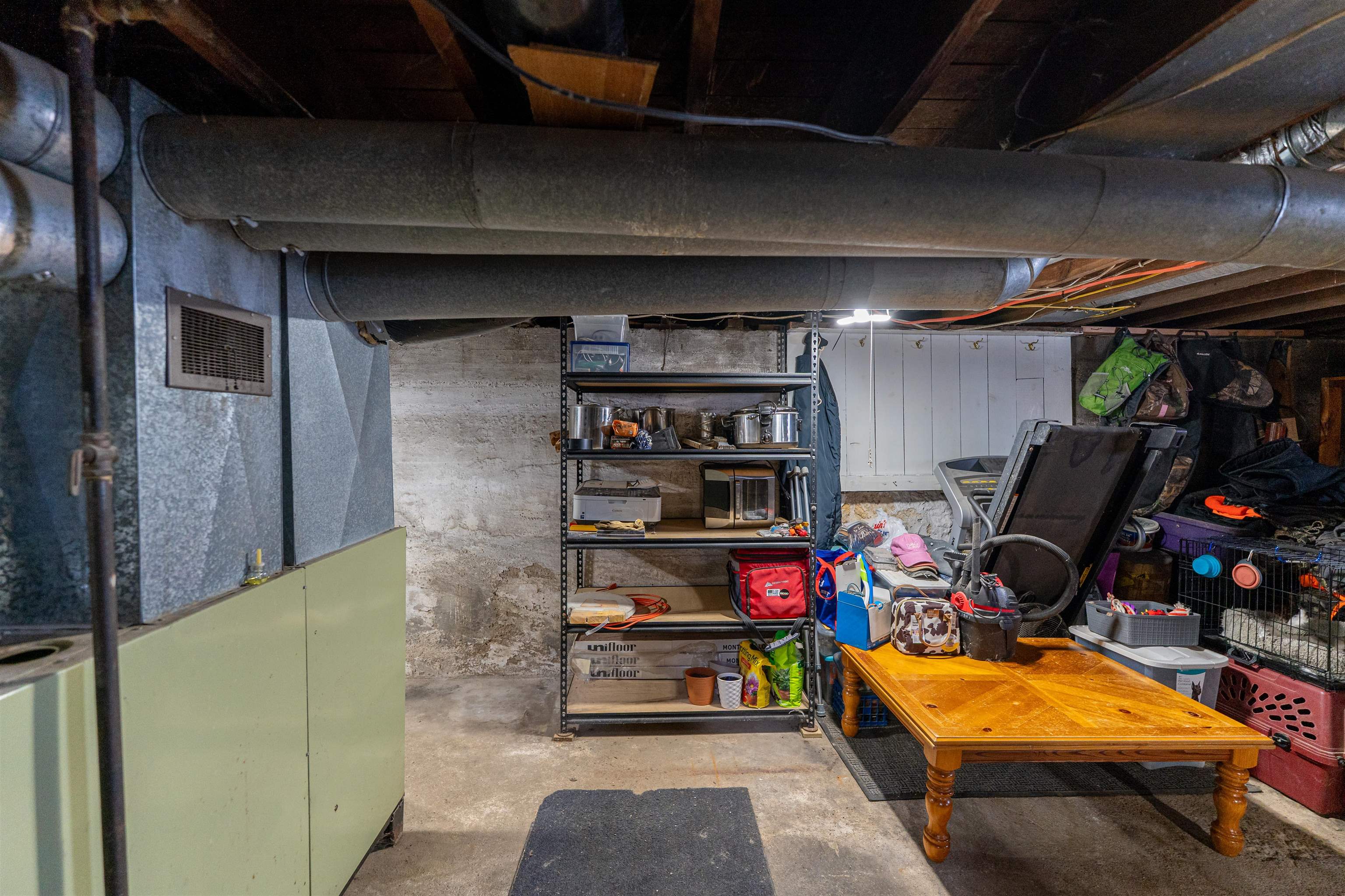 7965 North Adeline Road Leaf River, IL 61047 - Photo 36 of 90 a storage room with washer and dryer