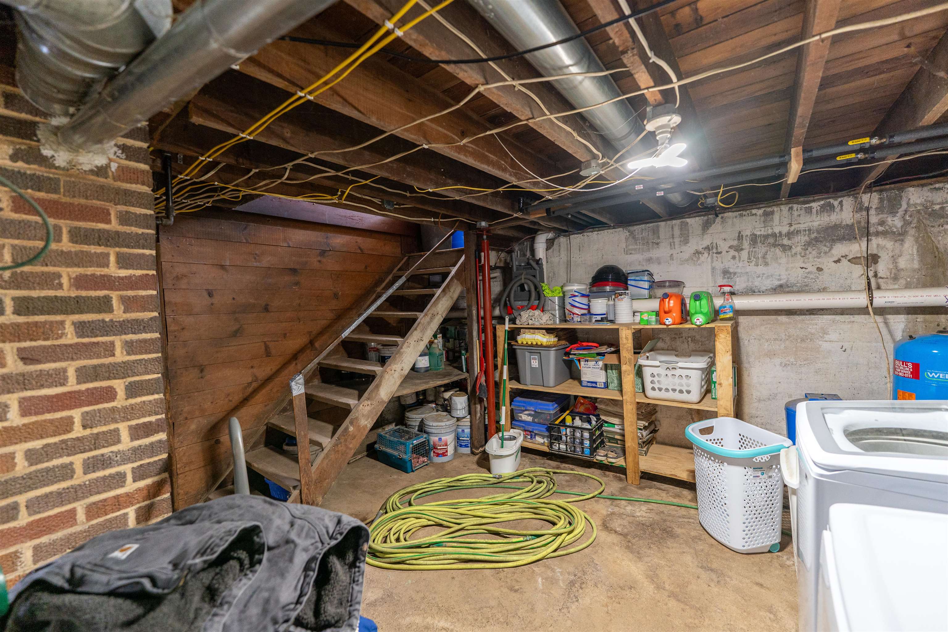 7965 North Adeline Road Leaf River, IL 61047 - Photo 42 of 90 a view of storage and utility room