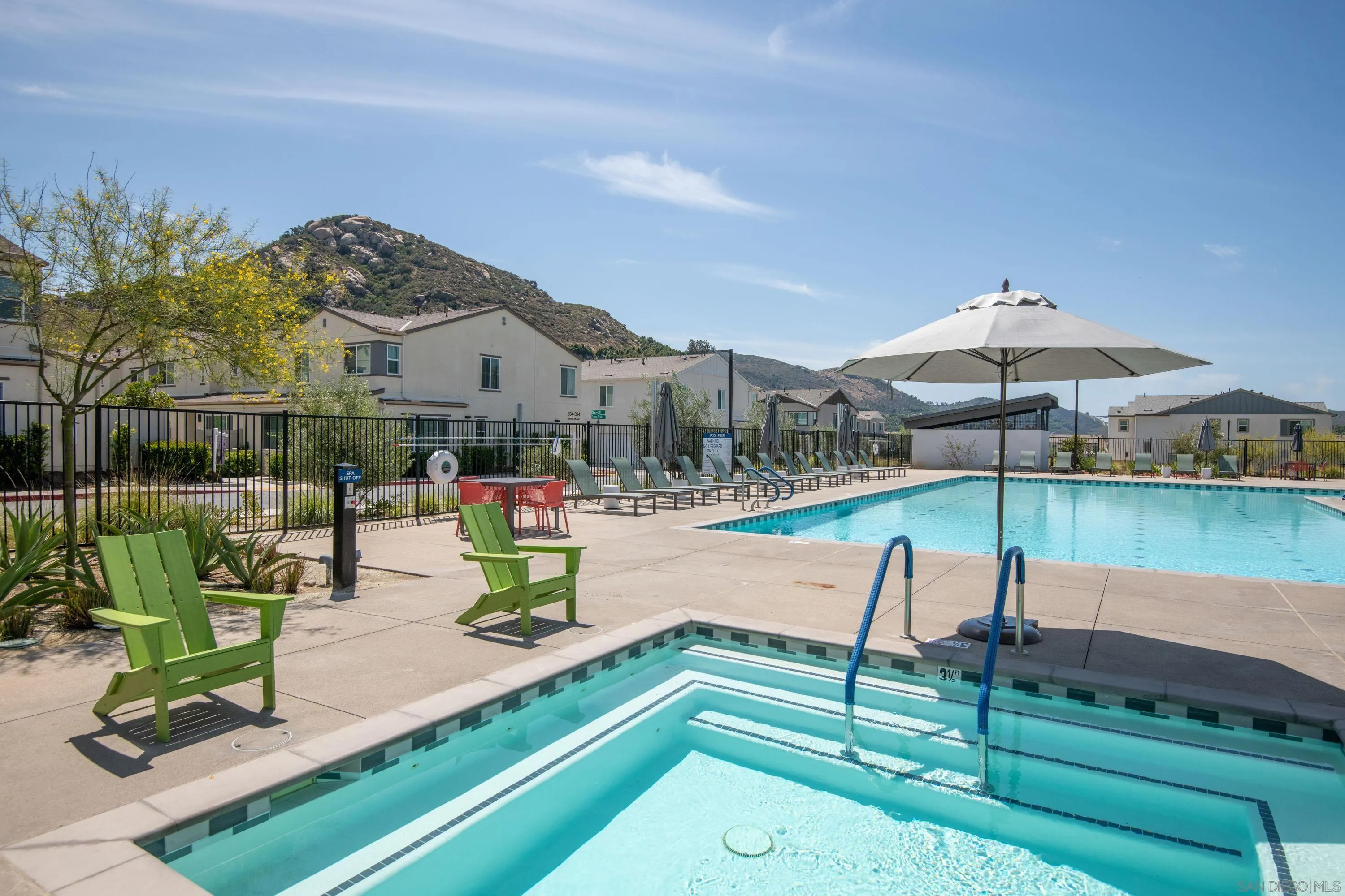 35177 Orchard Trail Fallbrook, CA 92028 - Photo 31 of 31 a view of a swimming pool with a patio