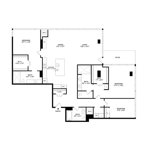 $1,150,000 | 144 Oakes Street Southwest, Unit 1901, Grand Rapids, MI 49503