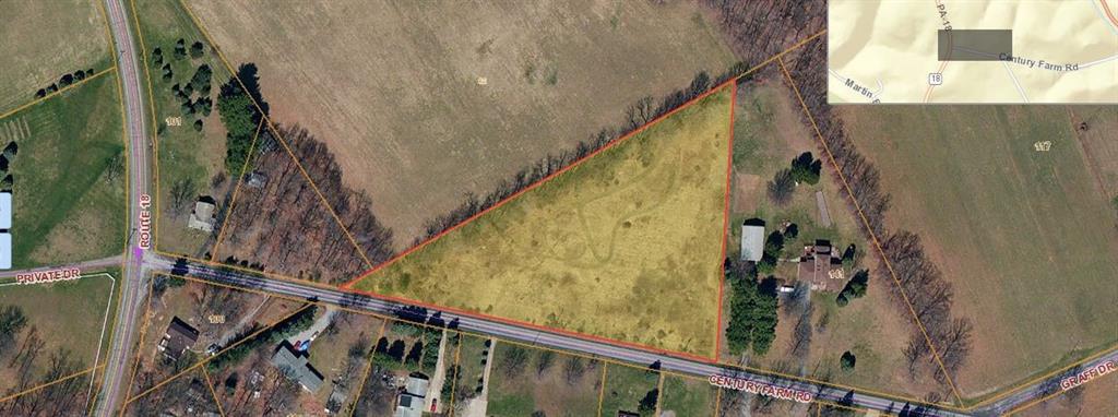0 Century Farm Road Clinton, PA 15026 - Photo 1 of 1 Aerial view from parcel map