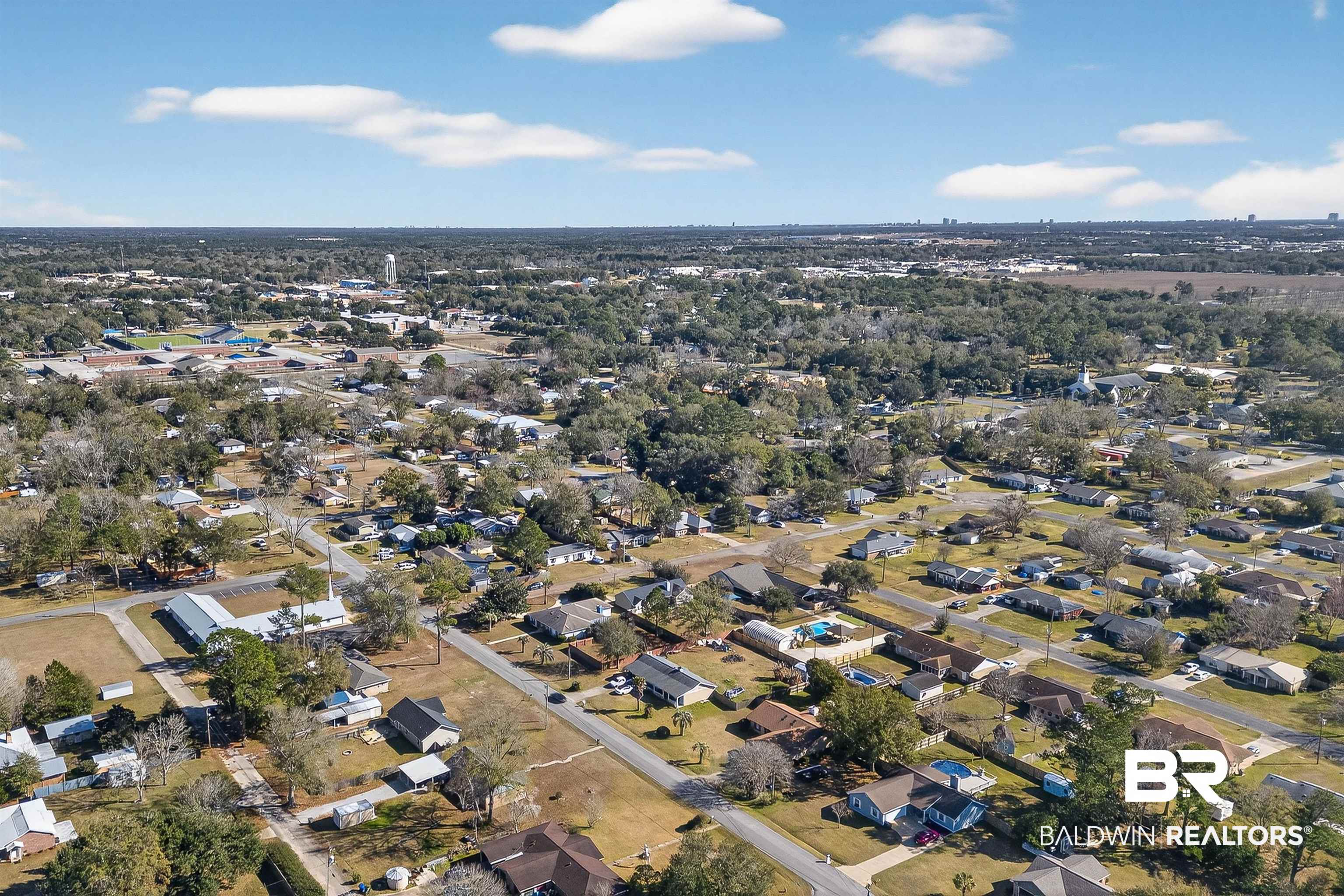 2 Magnolia Circle Foley, AL 36535 - Photo 43 of 45 Aerial view of property's location featuring nearby suburban area