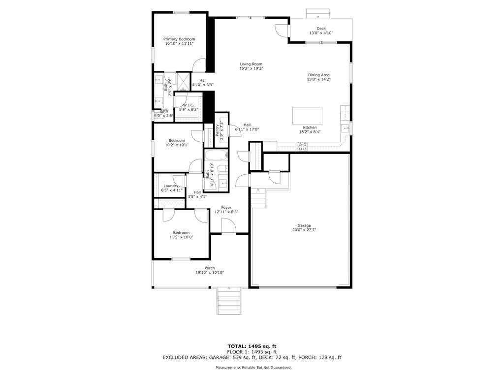 704 Sherwood Avenue Honea Path, SC 29654 - Photo 39 of 39 FLOOR PLAN