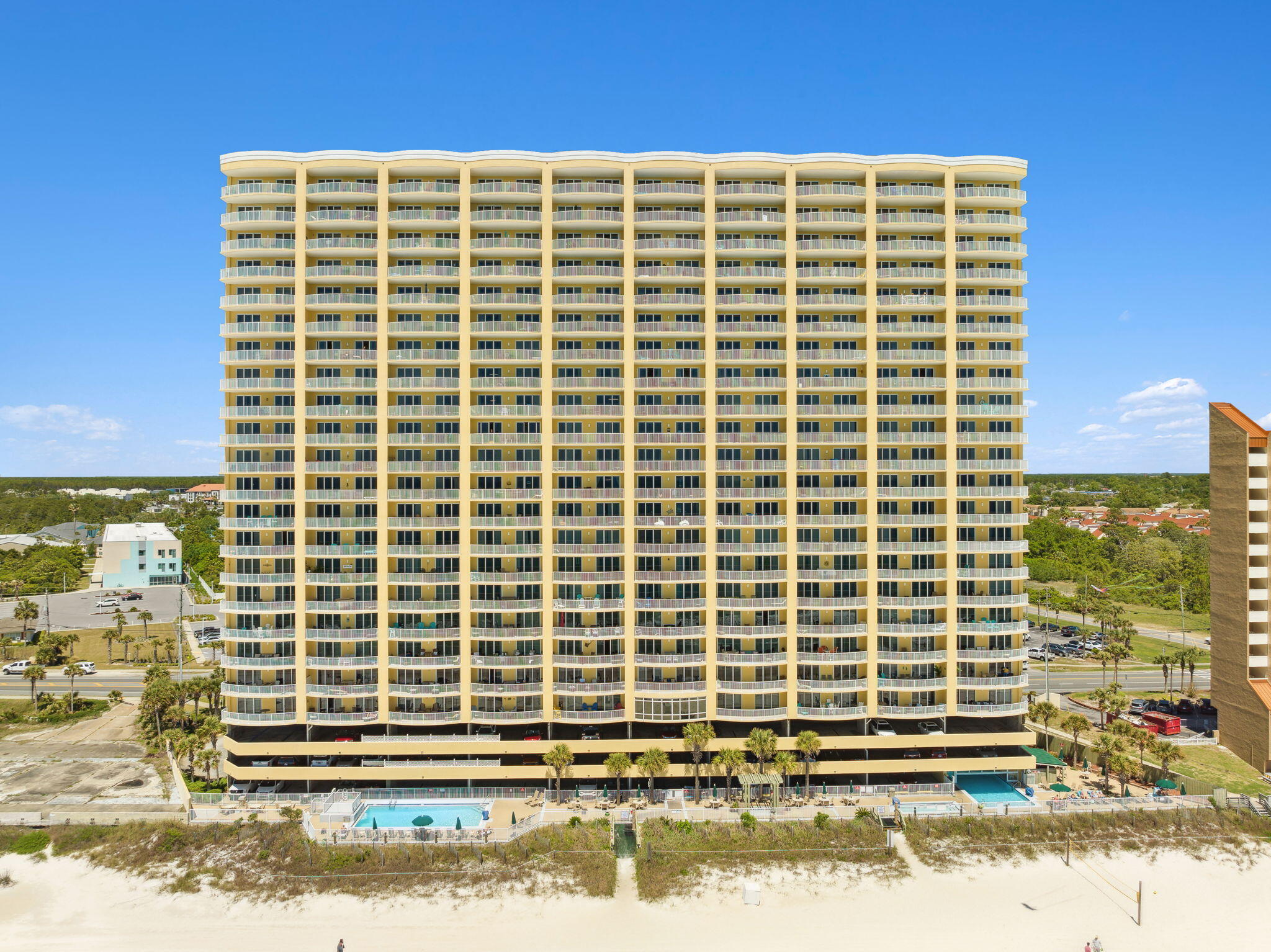 17545 Front Beach Road, Unit 2103 Panama City Beach, FL 32413 - Photo 51 of 56 a front view of a building