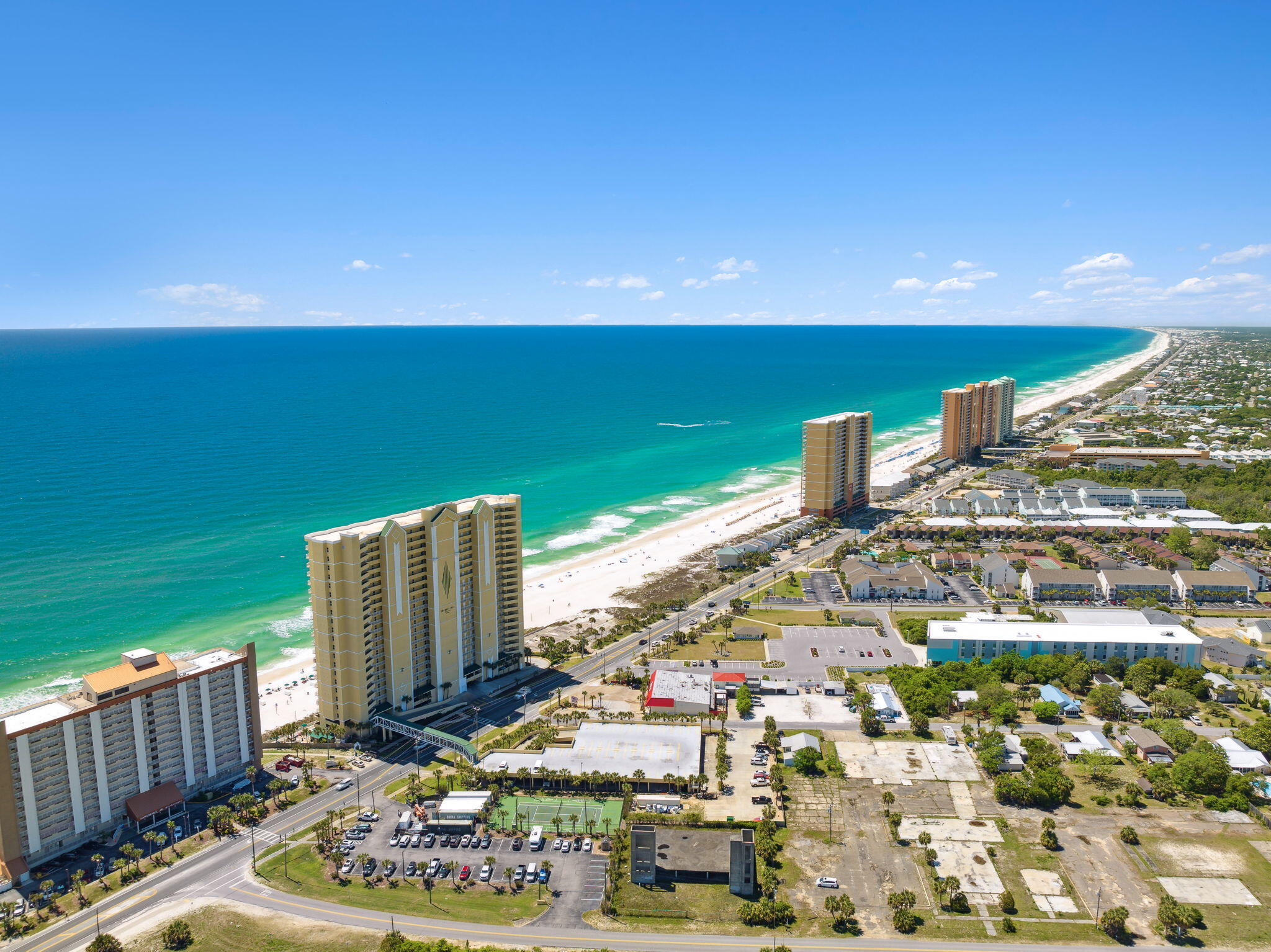 17545 Front Beach Road, Unit 2103 Panama City Beach, FL 32413 - Photo 53 of 56 a view of a city with an ocean view