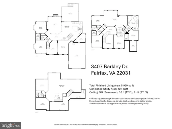 $2,150,000 | 3407 Barkley Drive, Fairfax, VA 22031