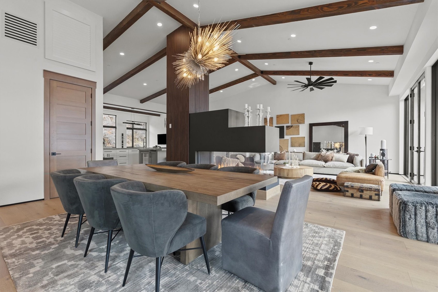 1855 Burgess Creek Road, Unit 3 Steamboat Springs, CO 80487 - Photo 11 of 50 a view of a dining room with furniture