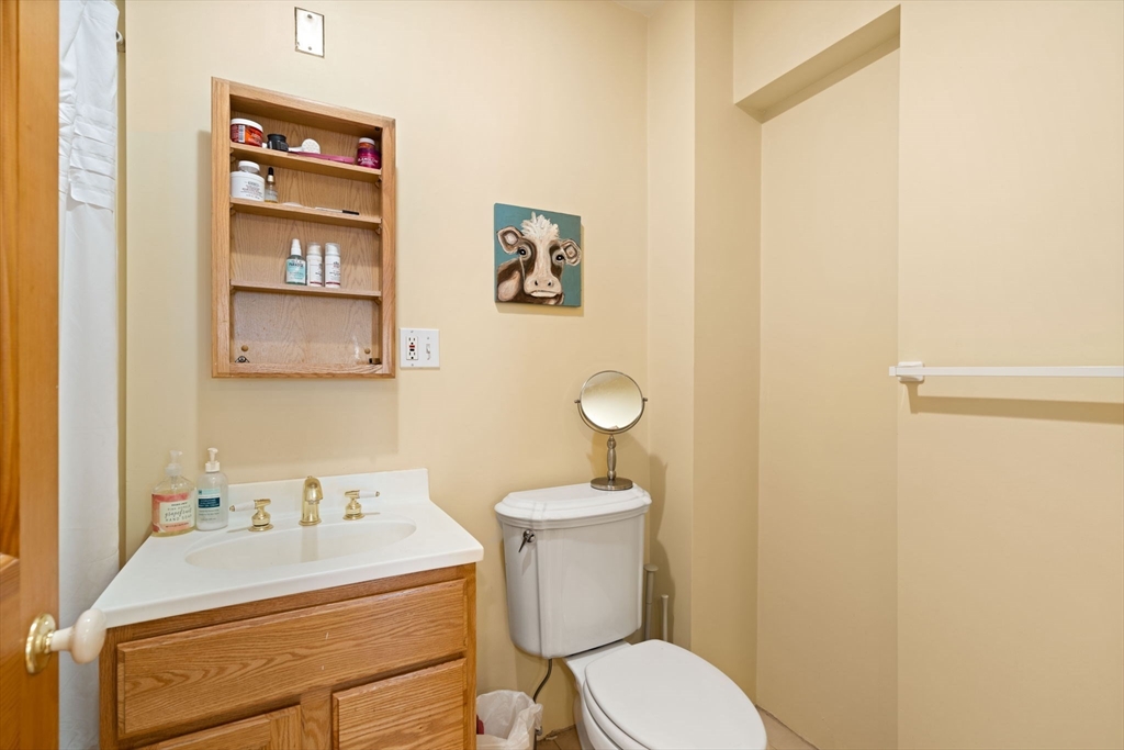 59 7th Street Cambridge, MA 02141 - Photo 16 of 26 a bathroom with a sink mirror vanity and toilet