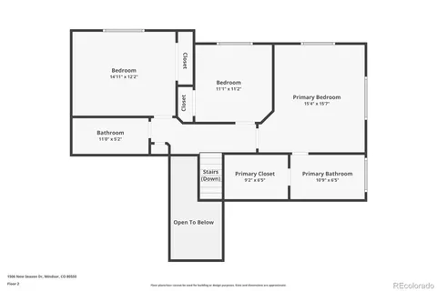 $489,000 | 1506 New Season Drive, Windsor, CO 80550