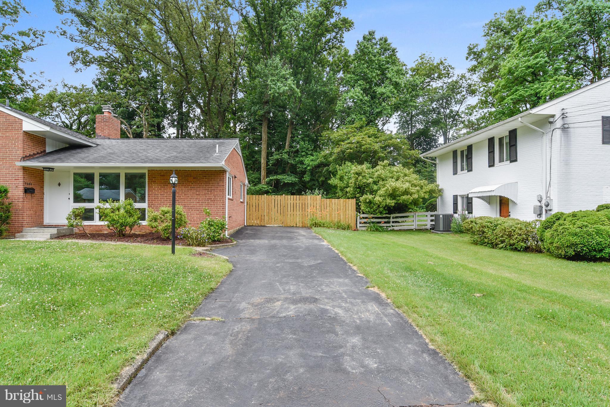 7303 Axton Street Springfield, VA 22151 - Photo 23 of 30 Long drivewayExterior (Front)