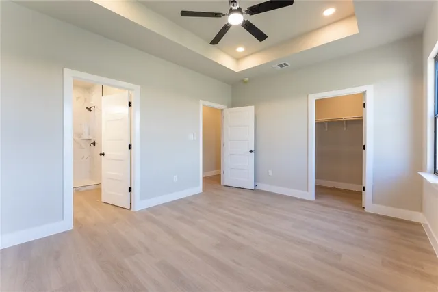 wooden floor in an empty room